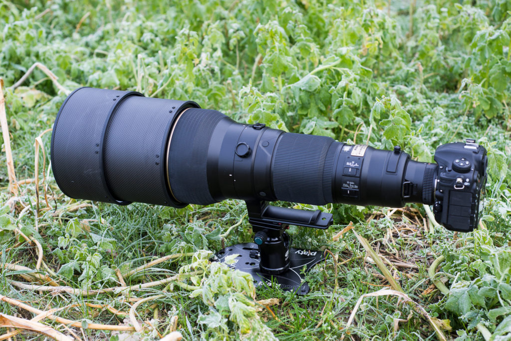 Platypod Max with Nikon D500 and Nikon AF-S 600mm f/4